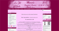 Desktop Screenshot of lefildocelie.com